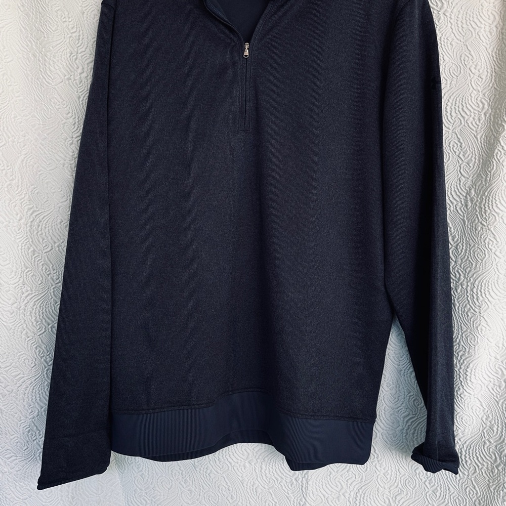 Under Armour Men's Dark Gray Zip-Up Sweater